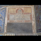 Tafel mit Kalligrafie in der Freitagsmoschee
